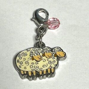 Disney/Pixar Parks Dangle Charm Little Bo Peep Sheep Enamel Metal Toy Story